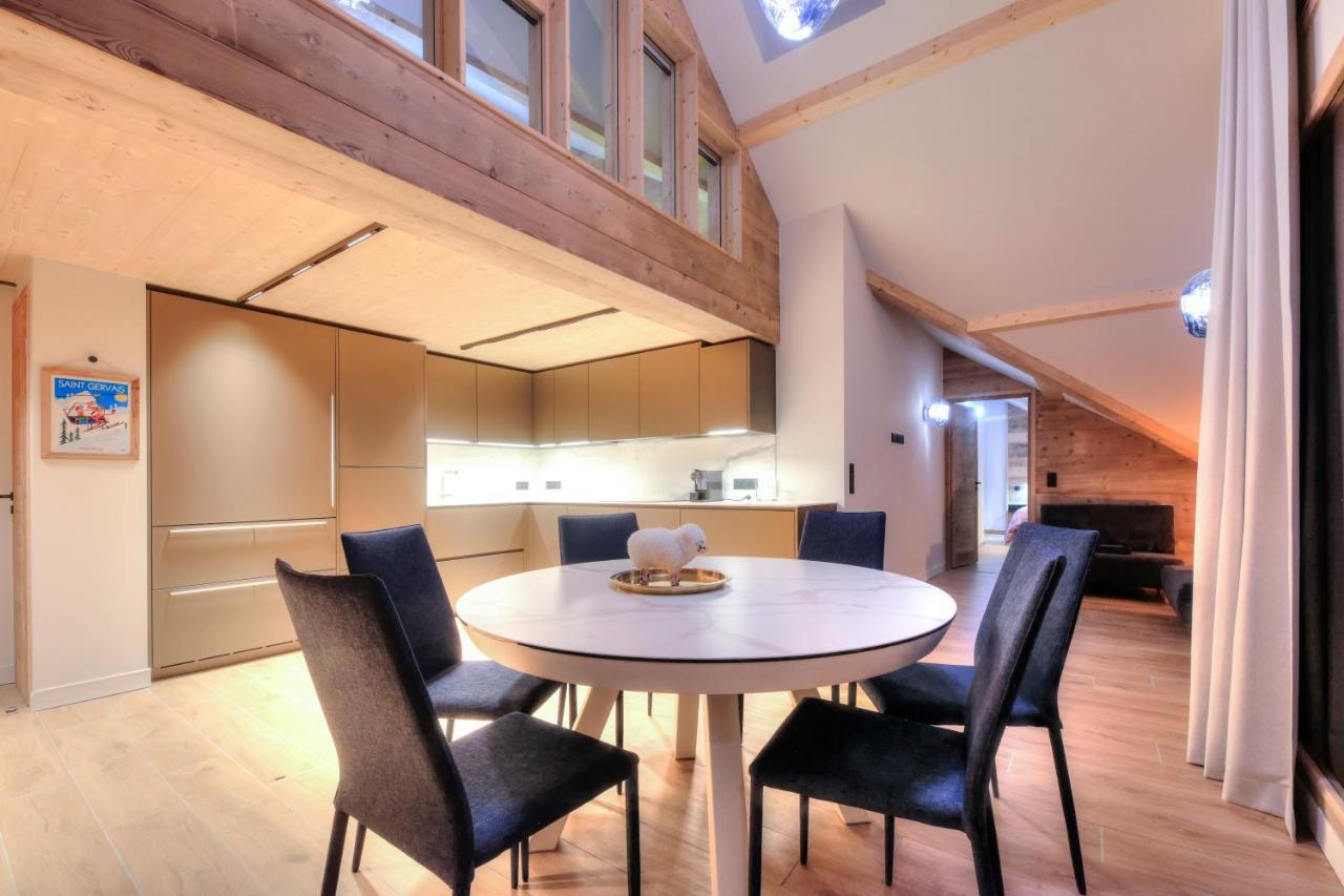 Immobilier De Montagne - La Collection - La Telecabine Lejlighed Saint-Gervais-les-Bains Eksteriør billede